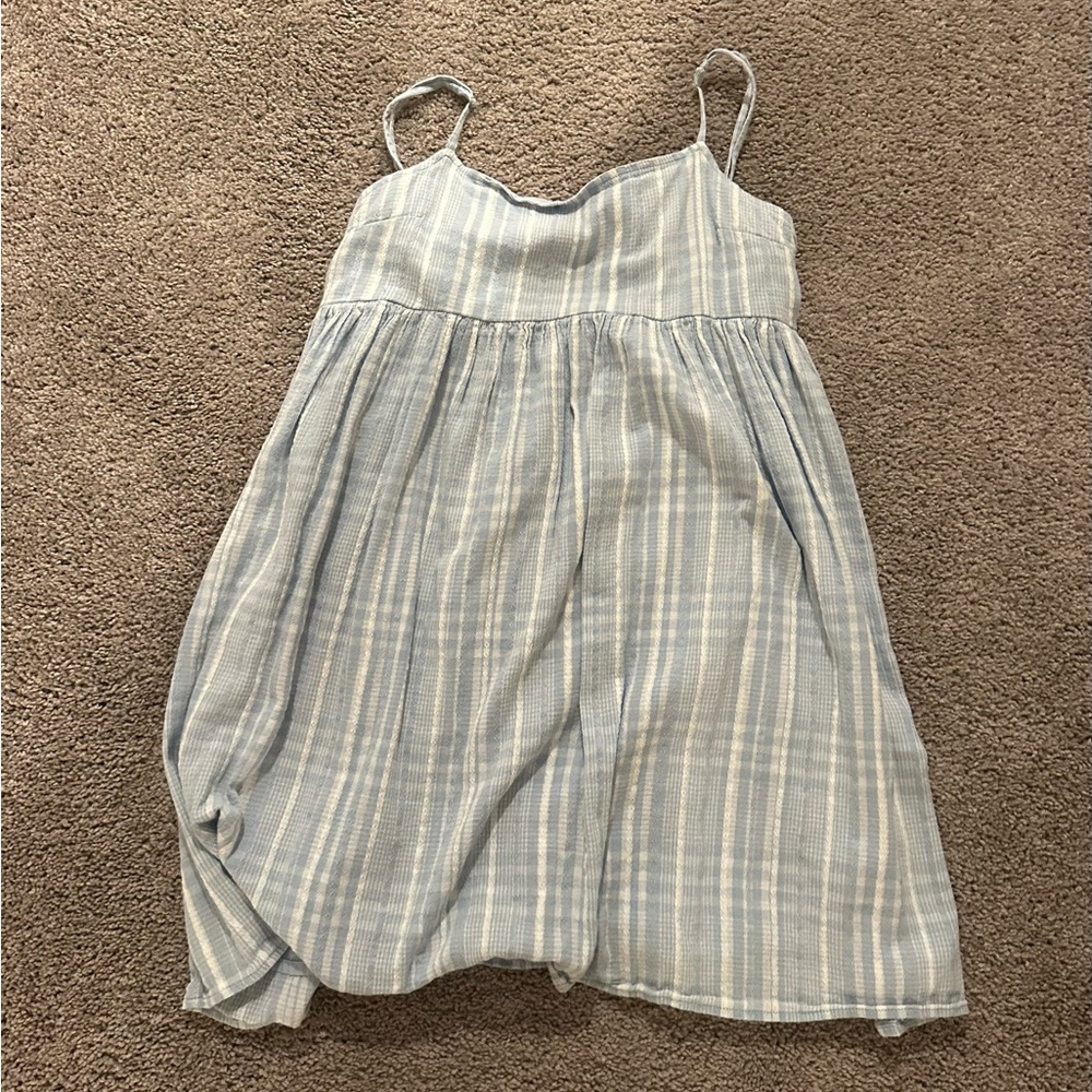 Blue Striped Sundress